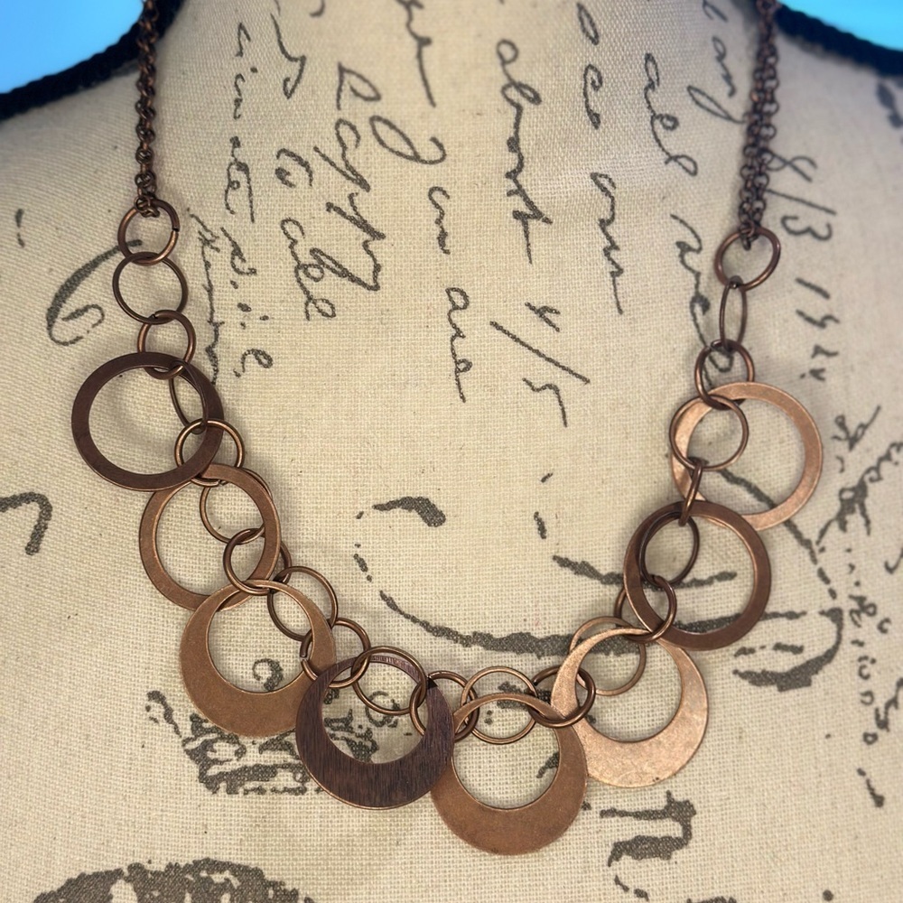 Bronze Hued Necklace
